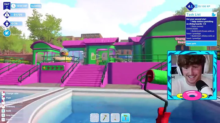 Caylus! I Added WEAPONS Into My Waterpark Game