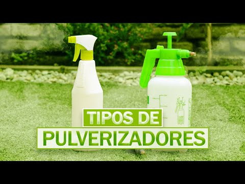 Tipos de pulverizadores para jardín 