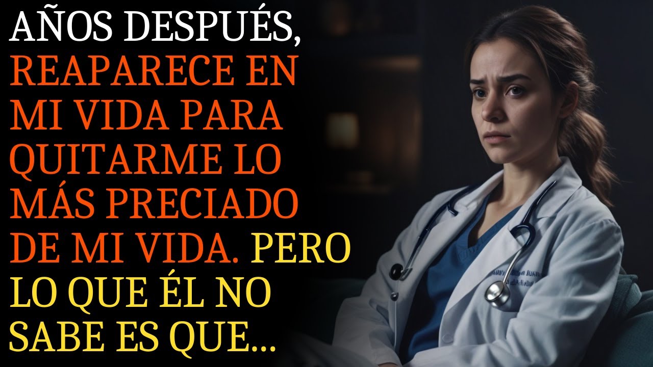 Años después, reaparece en mi vida para quitarme lo más preciado de mi vida  Pero lo que él no