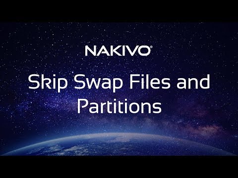 Skip Swap Files and Partitions in NAKIVO Backup & Replication