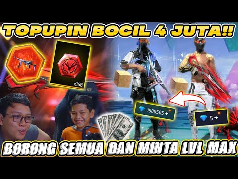 TOPUPIN 15000 DIAMOND BUAT PONAKAN GUA!! MALAH DIBELI SEMUA!!