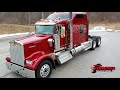 Kenworth W900L Studio sleeper in Flame Red - 215070R 2020