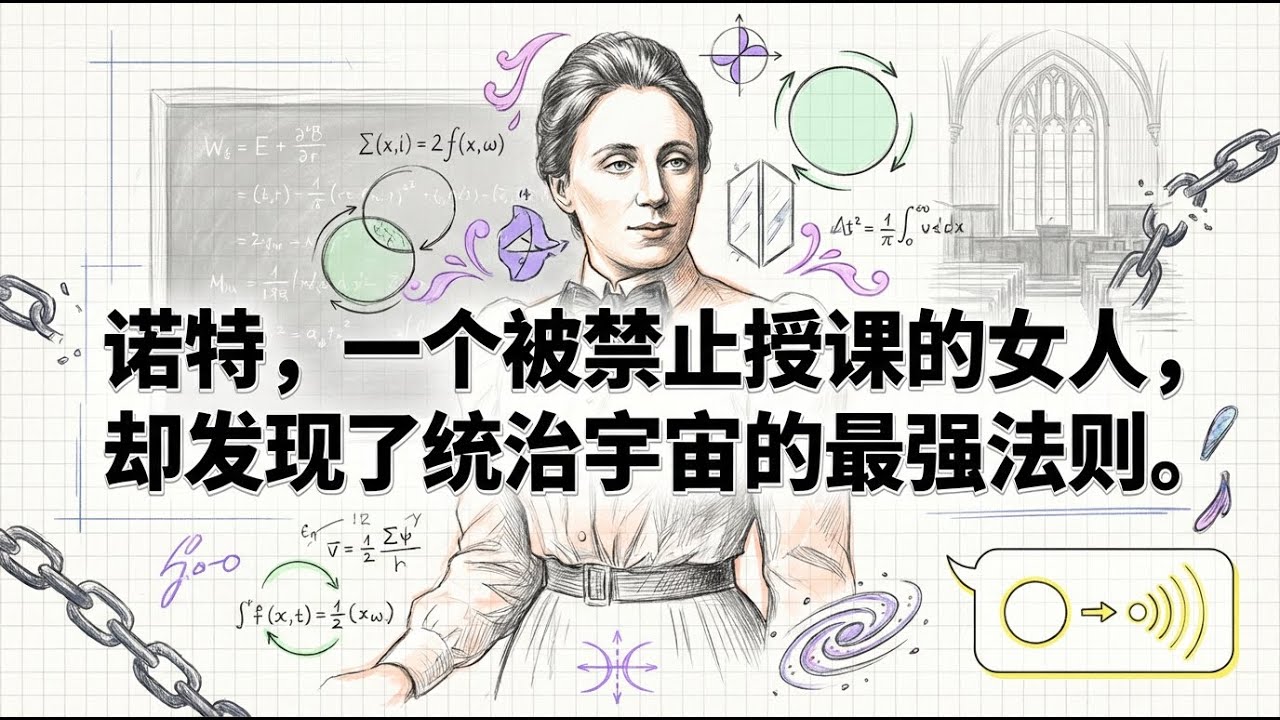 能量守恒的骗局 | 谁才是宇宙的真正主人 | 艾米诺特定理