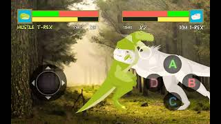T-Rex Fights Dinosaurs - All Bosses screenshot 5