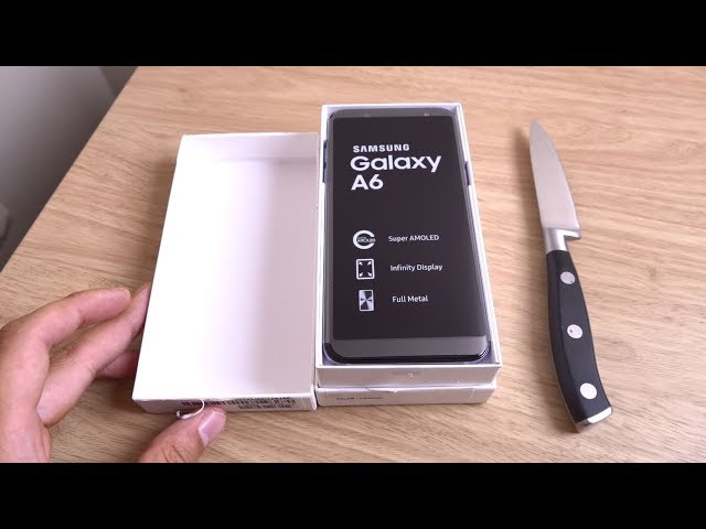 Samsung Galaxy A6 2018 - Unpacking