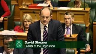 17.10.12 - Question 3: David Shearer to the Prime Minister