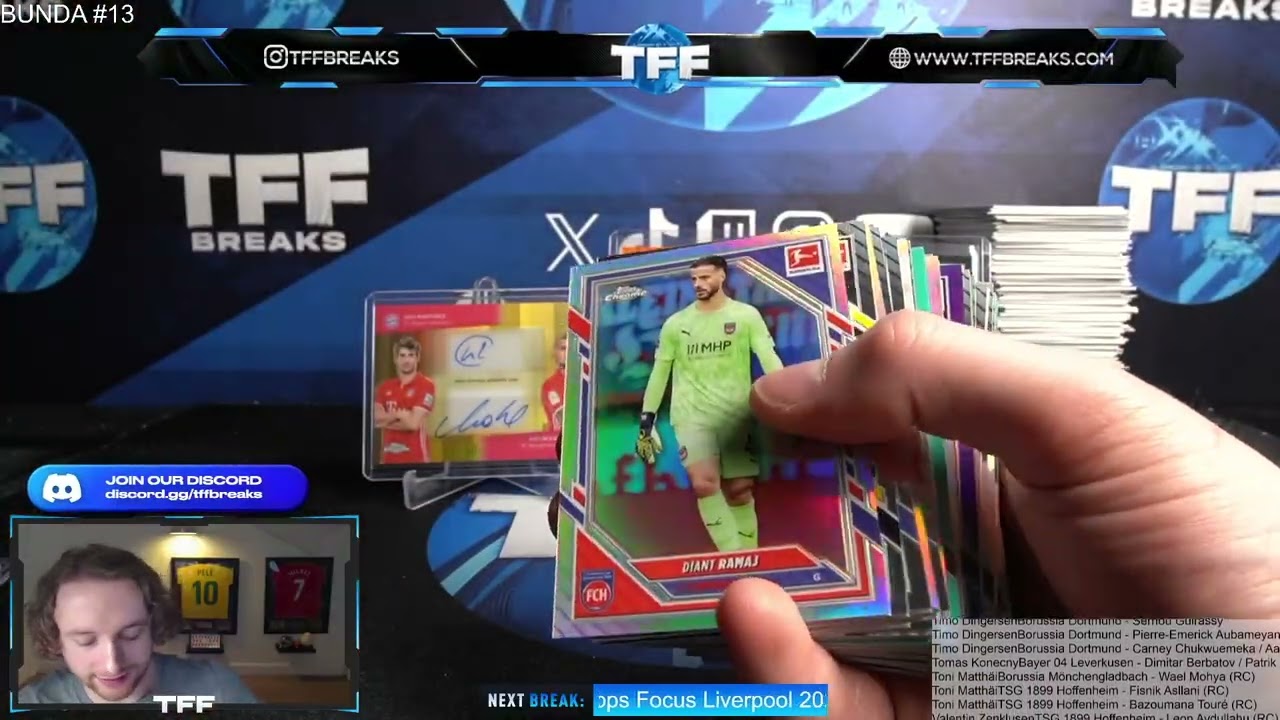 2026 Topps Chrome Bundesliga 12 Box Case PYT/PYP #13