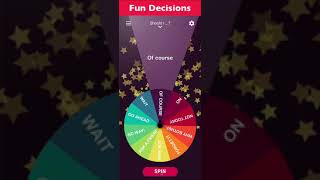 Daily Decision Wheel App Preview screenshot 1