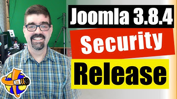 Live Bulletin -  🔧Joomla! 3.8.4 Security and Bug Release and 2 How to update Joomla Tutorials