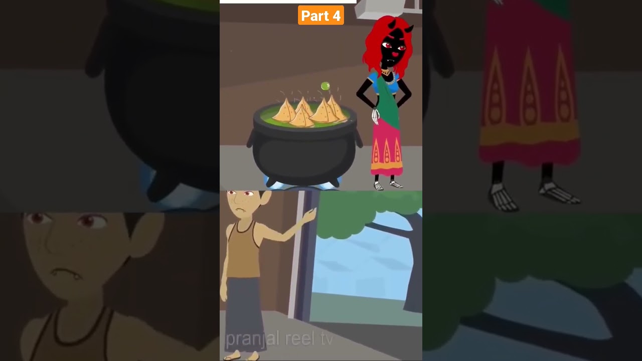 भूतिया कहानी part 4 cartoon 