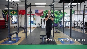 Crossover Step ups Form Video Davis Strength & Conditioning