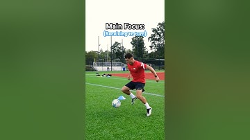 The Art of Receiving to Turn ✨🔄 #soccer #football #soccertraining #footballtraining