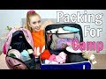 PACK WITH ME FOR CAMP! - SCHOOL CAMP 2019
