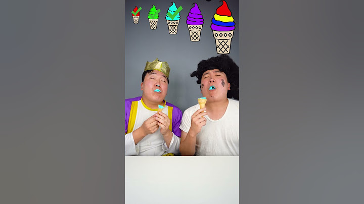 Rainbow ice cream Emoji Food Challenge | TikTok Funny Video | HUBA #shorts