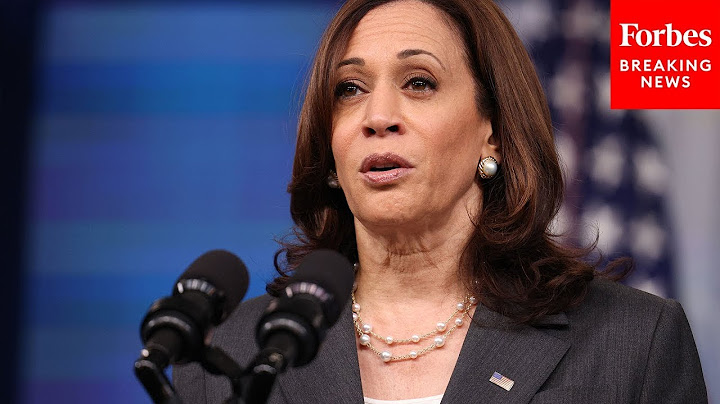 'We Are Confident That We Will Get It Done': Kamala Harris Addresses Infrastructure Bill