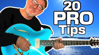 20 Pro Guitar TRICKS that Took Me DECADES To Learn