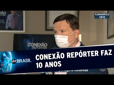 Programa Conexão Repórter completa dez anos | SBT Brasil (20/07/20)