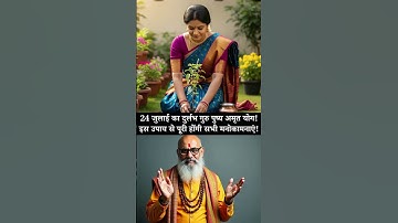 24 जुलाई का दुर्लभ गुरु पुष्य अमृत योग! इस उपाय से पूरी होंगी सभी मनोकामनाएं! #hariyaliamavasya