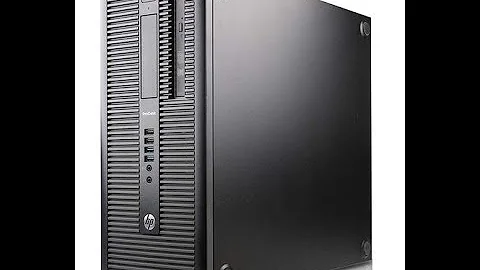 HP ProDesk 600 G1 SFF Computer BIOS Change Boot Order