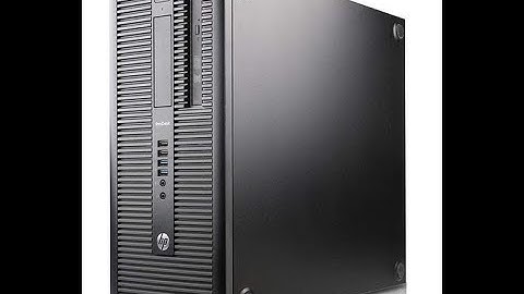 HP ProDesk 600 G1 SFF Computer BIOS Change Boot Order