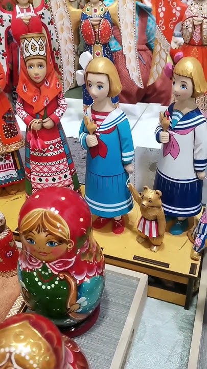 Деревянные игрушки из Сергиева Посада на выставке-ярмарке Жар-птица 12 ...