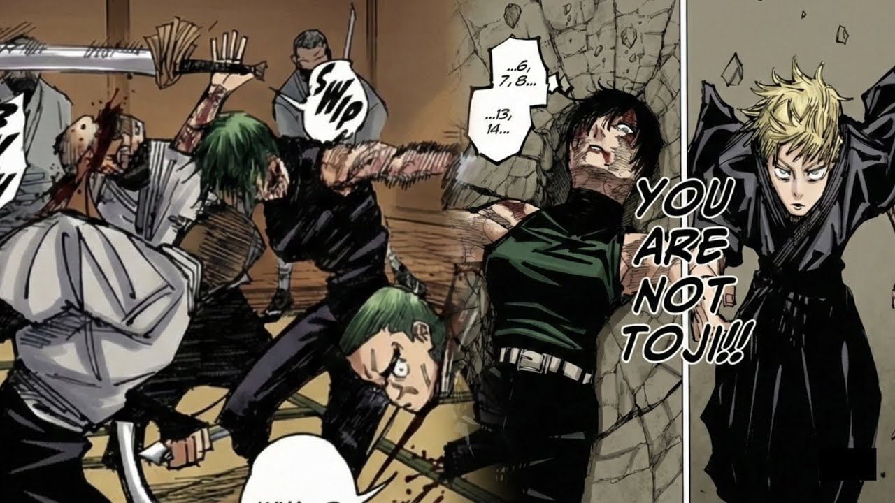 Maki ERASES The Zenin Clan And Cooks Naoya - JJK Manga Version 