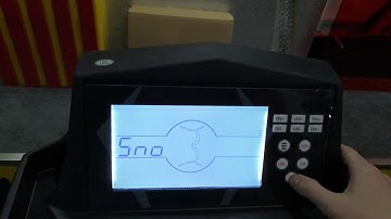 BRIGHT CB3020B Wheel Balancer Check Menu