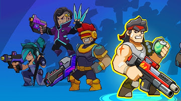All Heroes in Auto Hero: Auto-shooting game