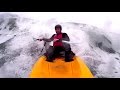Sit on kayak surfing - Feelfree Nomad - Croyde Devon 2015