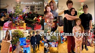 Christmas Eve & Christmas Day! Santa Was Here! Happy Kids, Happy Parents! Vlogmas Day 27!