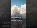Imágenes aéreas del mega-incendio forestal hoy al norte de Madrid (La Mierla)