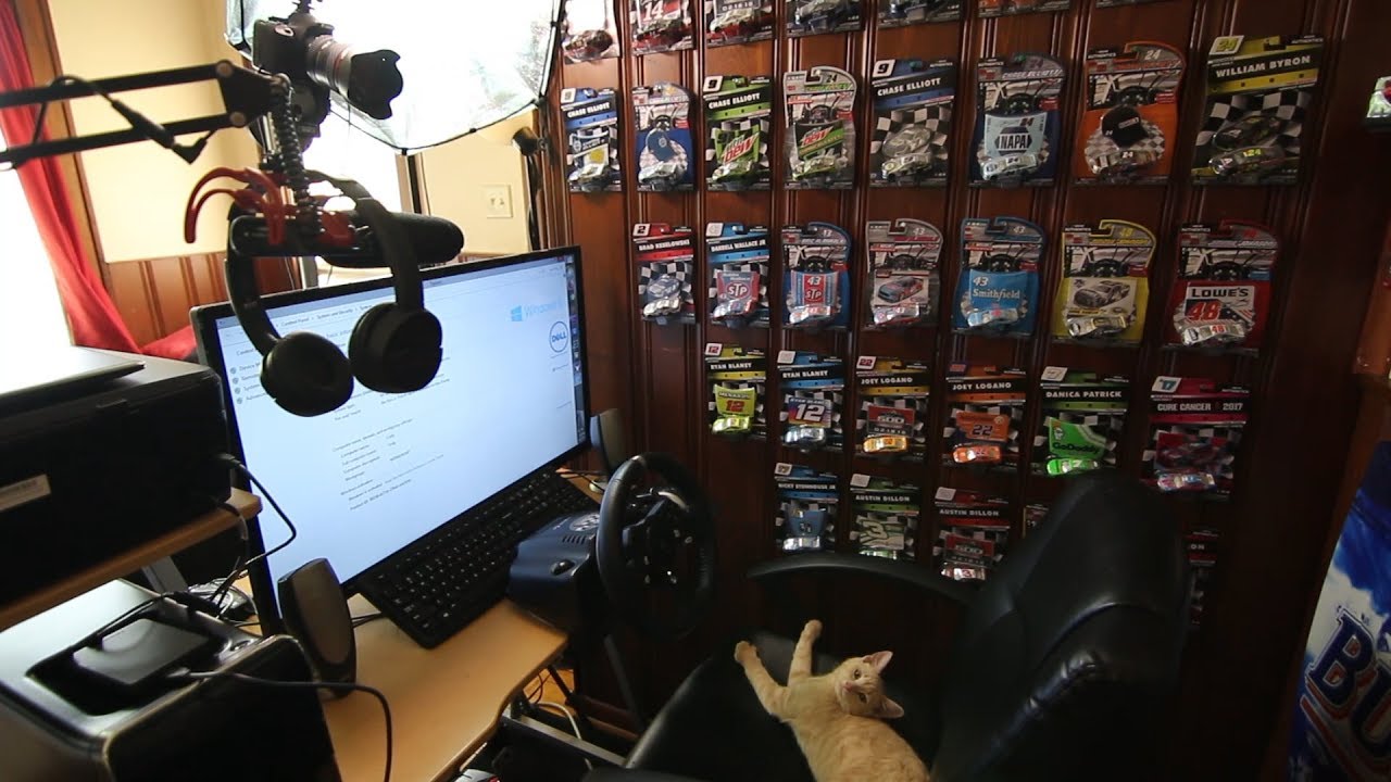 2018 Obligatory Sim Racing & Streaming Rig Tour - YouTube