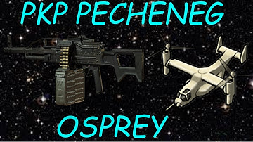 MW3: PKP Pecheneg Osprey Gunner on Bakaara! | Mini Turret/Minigun!