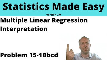 Statistics Module 15 - Multiple Linear Regression, Problem 15-1Bbcd