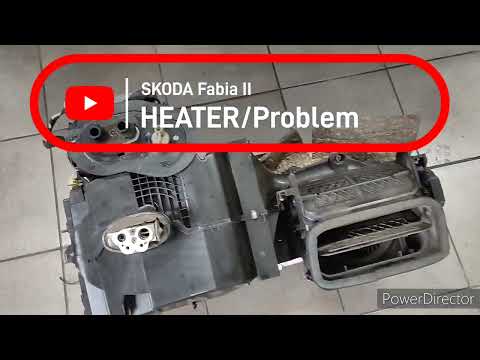 Skoda Fabia ll Heater Core Problem. Audi A1 A3 Cordoba Ibiza Fox Polo
