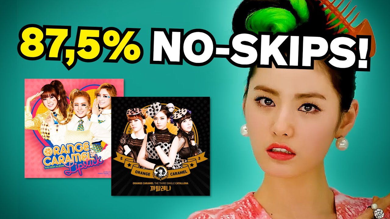 all ORANGE CARAMEL songs ranked