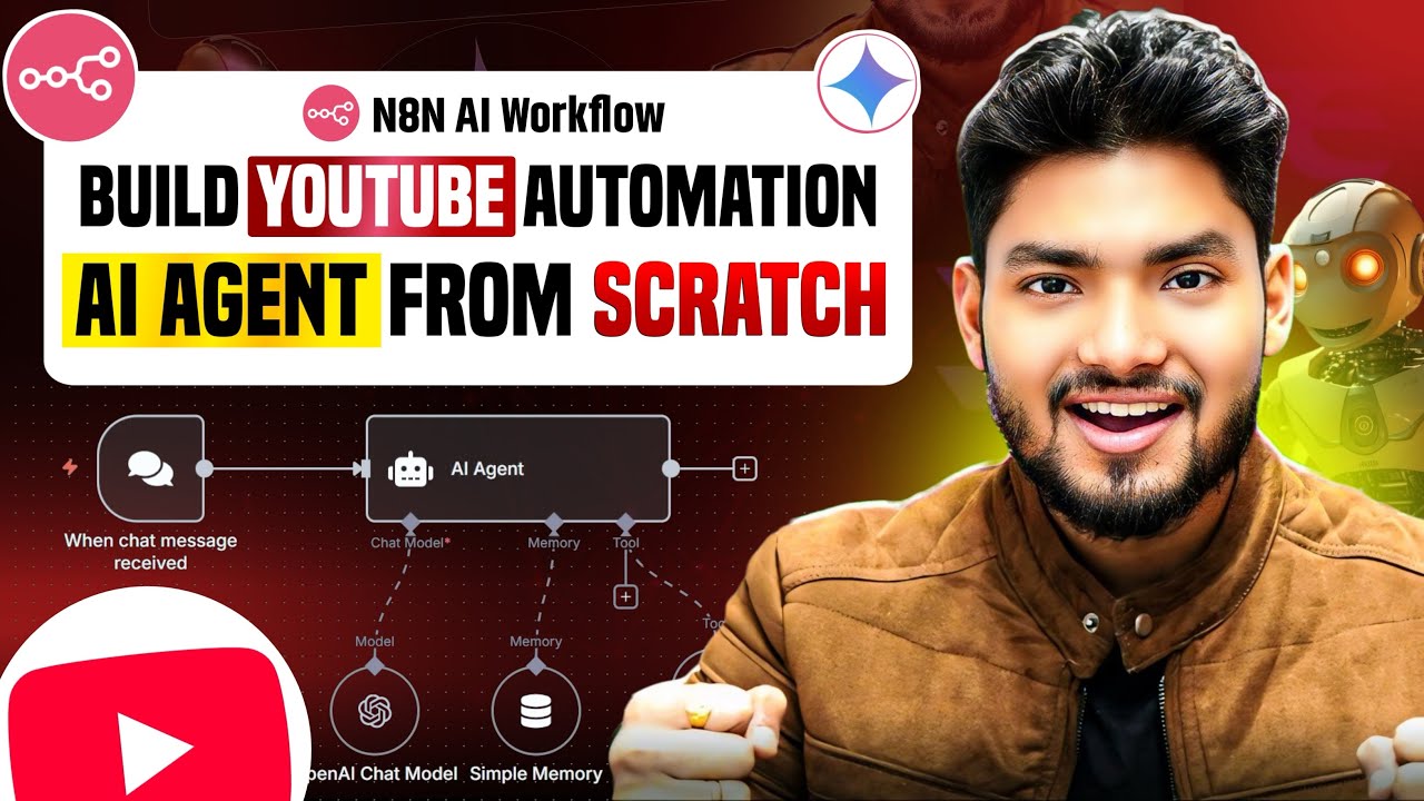 Build This YouTube Automation AI Agent FREE Using N8N & VPS | AI Agent ...