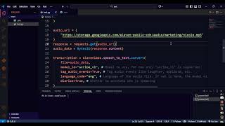 How to use ElevenLabs' Speech to Text model for audio file transcription