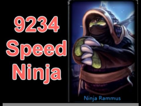 League of Legends - 9234 Movement Speed Ninja Rammus