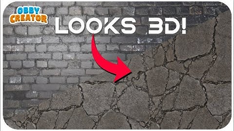 You’ve been doing 3D TEXTURES in OBBY CREATOR WRONG!