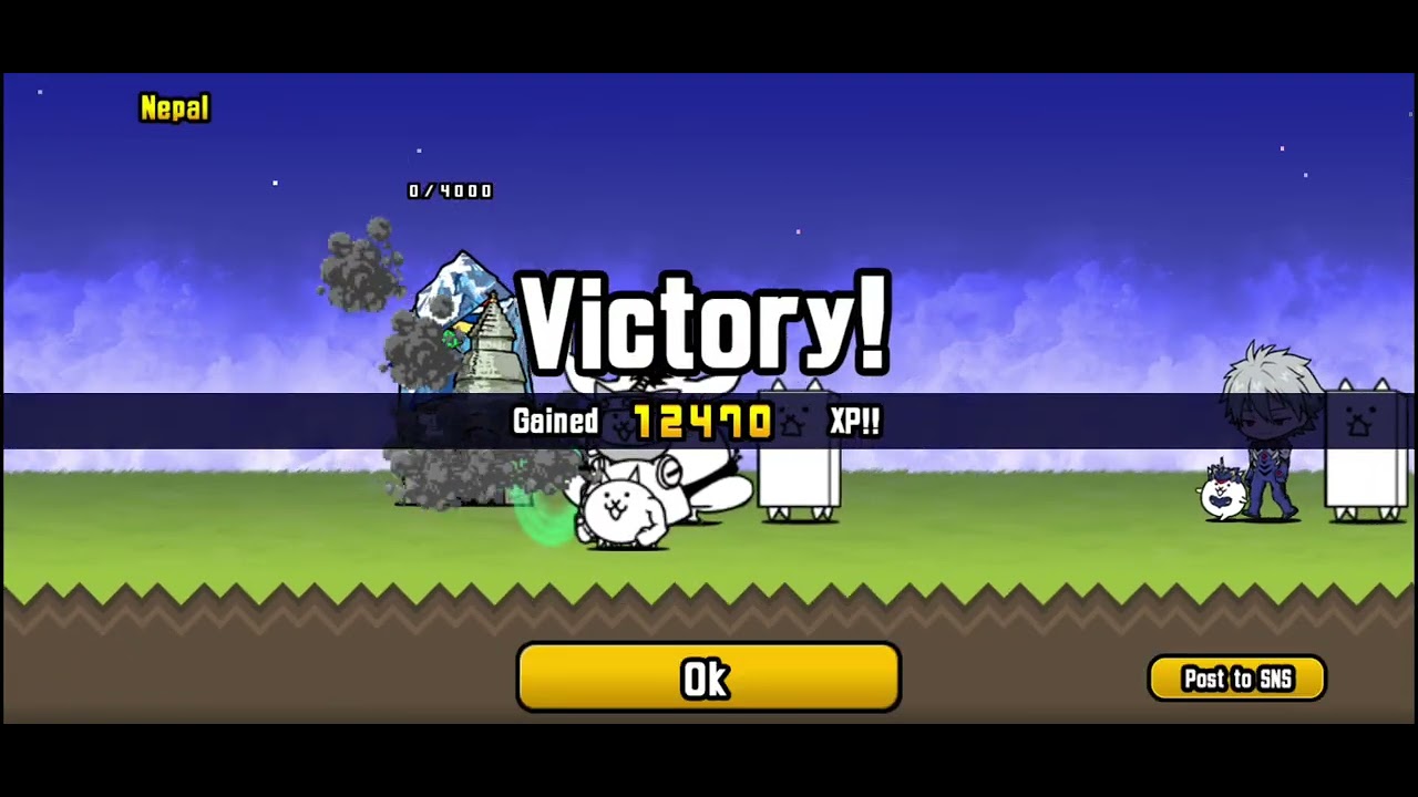 Продолжаю играть в battle cats. Часть 4