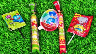 Satisfying Video Asmr Lollipops Candy Unboxing Video Asmr Opening Video And Chocolate Gummy Candy