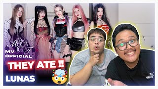 LUNAS ‘MOONLIGHT’ Official MV REACTION