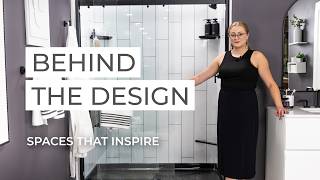 Modern Bold Contrast Bathroom Design | Othello by Bath Planet