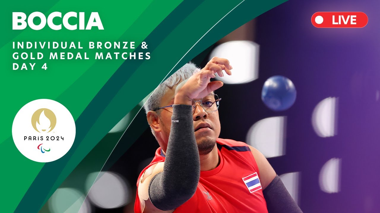 Boccia - Men's & Women's Individual Bronze and Gold Medal Matches | Day 4 | Paris 2024 Paralympics