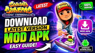 🚨 SUBWAY SURFERS COSMIC CROSSROADS MOD APK! 😱 How to Install on Android 📱 | Step-by-Step Guide screenshot 2