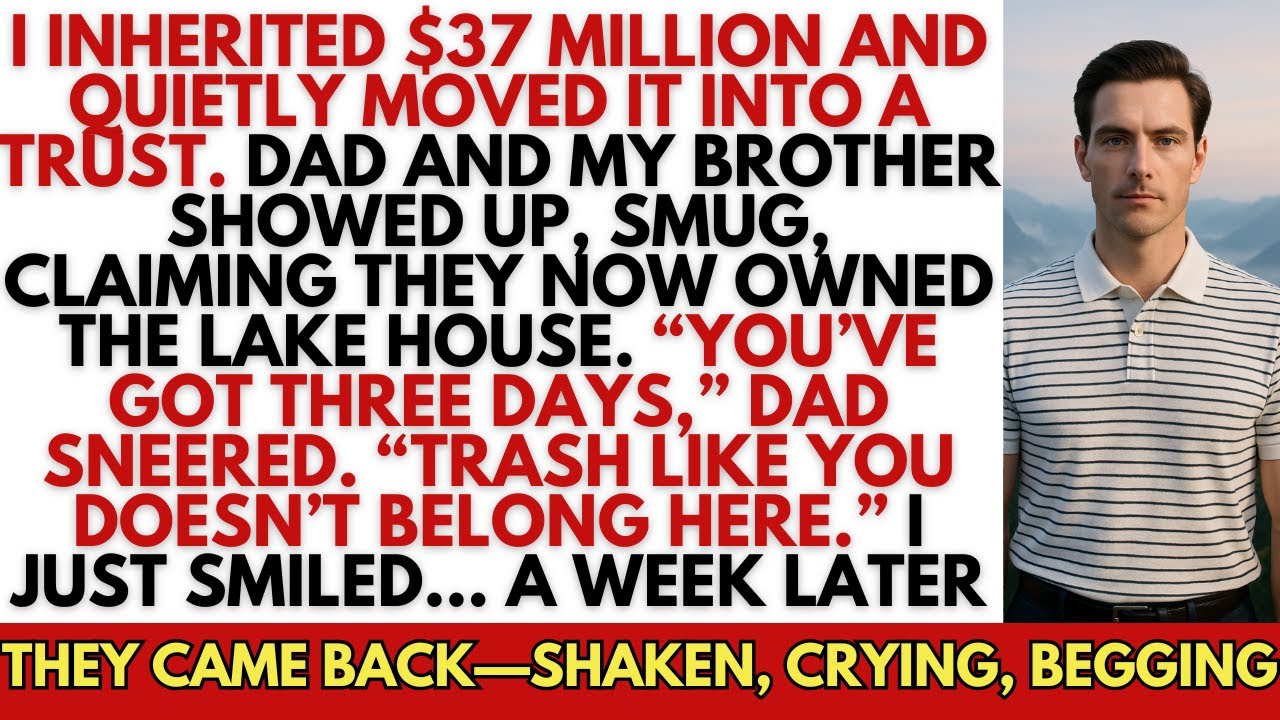 Я унаследовал 37 миллионов долларов. Потом отец и мой брат попытались отобрать наследство. Взамен...