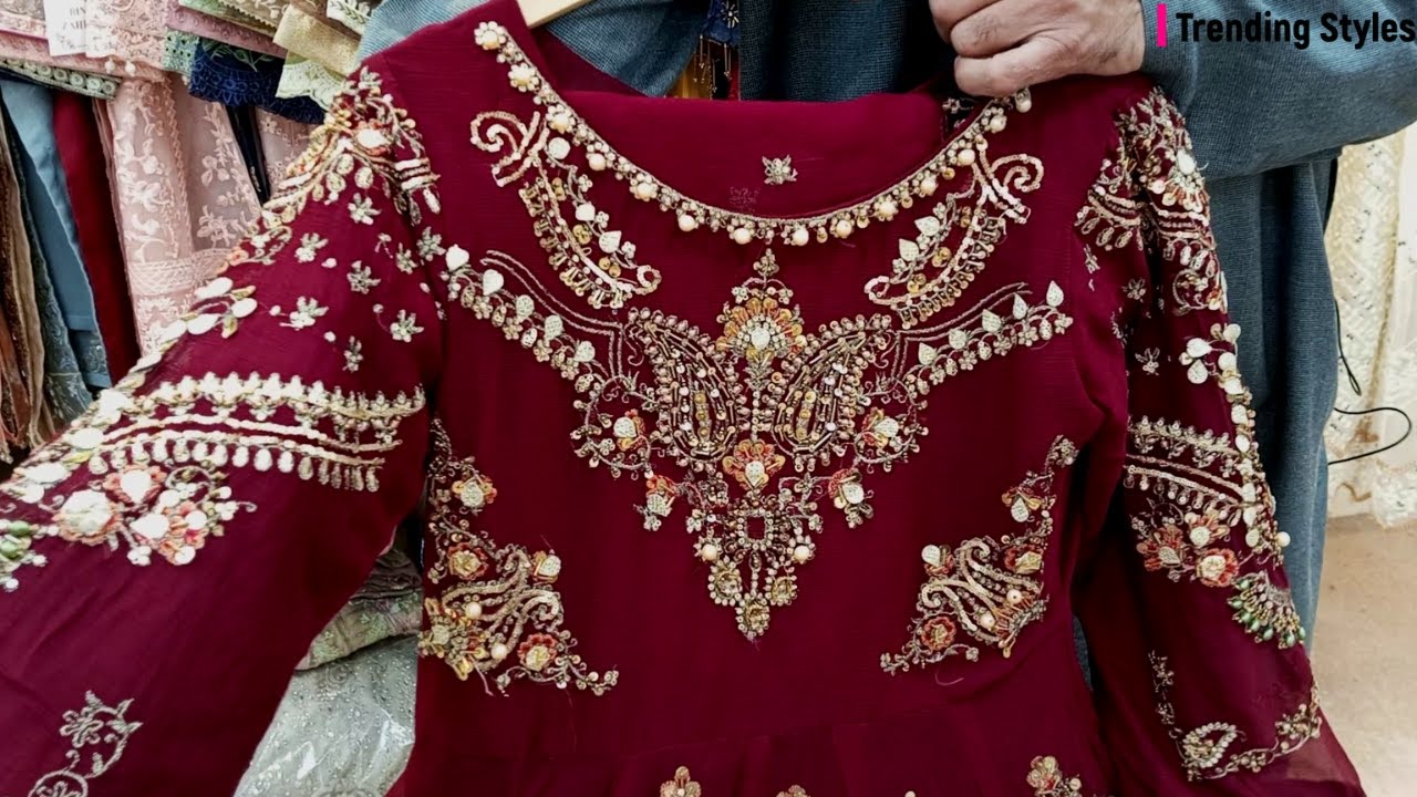 Latest Pakistani Designer Bridal Wedding Dresses 2023 ||Stitched Bridal ...