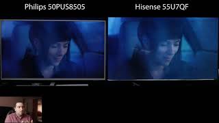 Philips 50PUS8505 VS Hisense 55U7QF