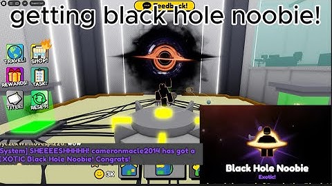 getting black hole noobie(FIND THE NOOBIES)